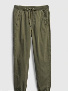WOMEN'S GAP KHAKI GREEN JOGGERS PANTS SIZE S $70